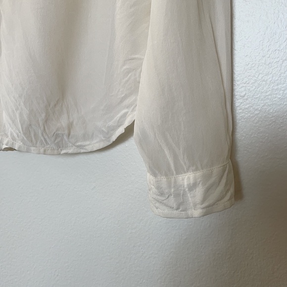 Paige white blouse size S - Picture 5 of 6